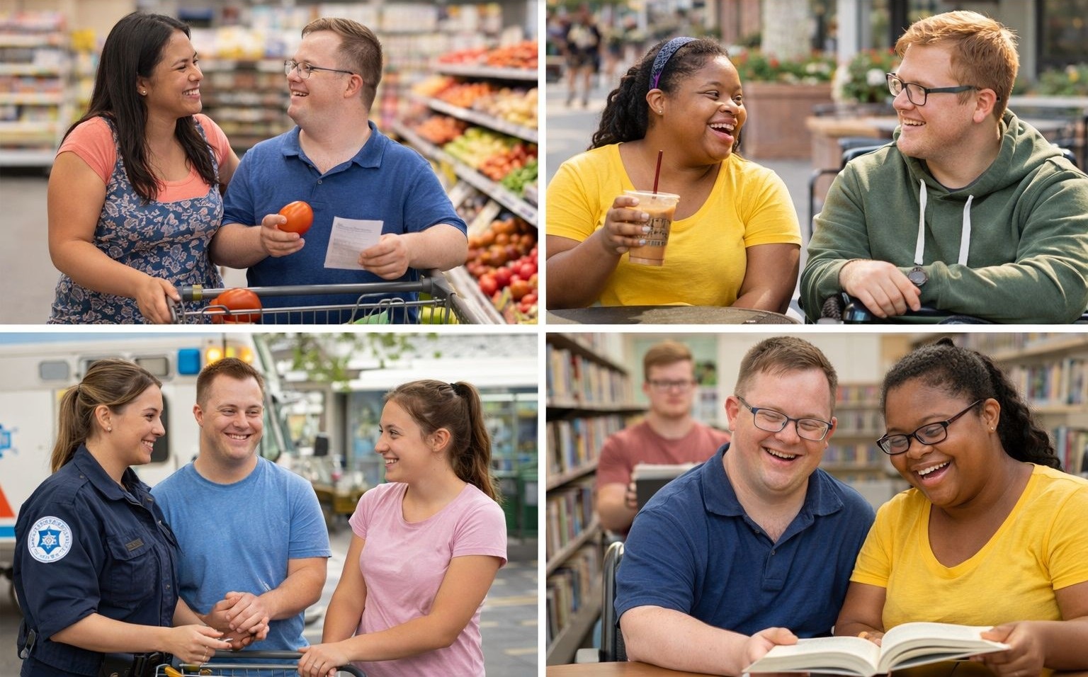 Adults living independently with support